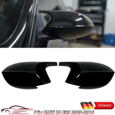 Coppia calotte specchietti ricambio scocca nero lucido per BMW Z4 E89 2009-2016