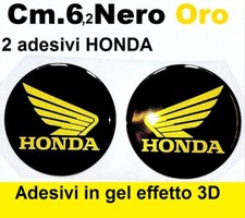 2 adesivi HONDA GEL 62.mm