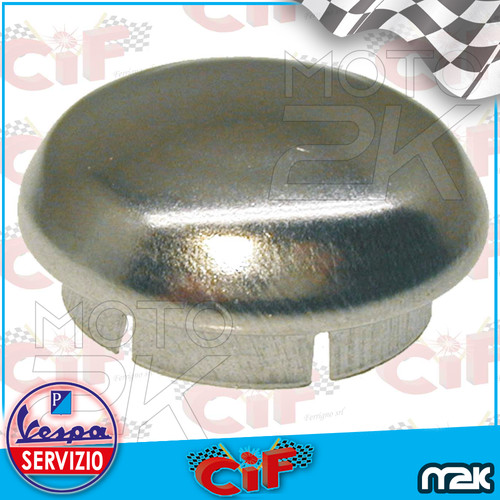 Tappo cromato alluminio ruota - cromato,