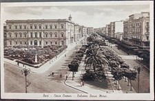 1925 - Bari - corso Cavour e Palazzo Borsa Merci