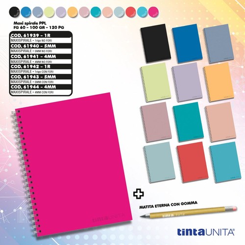 Quaderno maxi spiralato - quaderno,