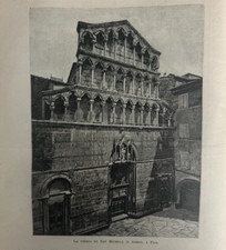 Incisione originale d'epoca