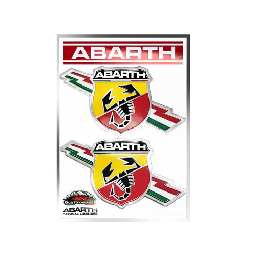 Adesivo abarth ufficiale - abarth,