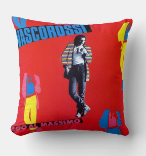 Cuscino 40x40 tributo vasco - cuscino,