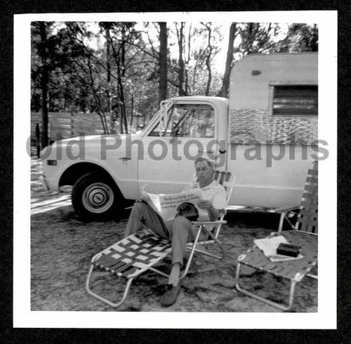 Chevy pickup camion - camion, camper