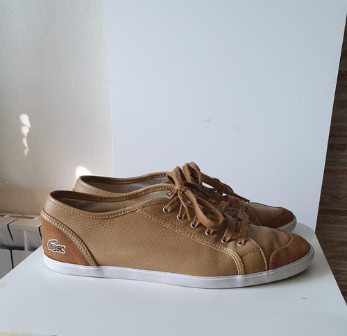 Mocassini uomo lacoste senape - mocassini,