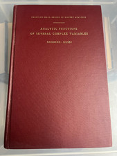 Analytic functions several - analytic,