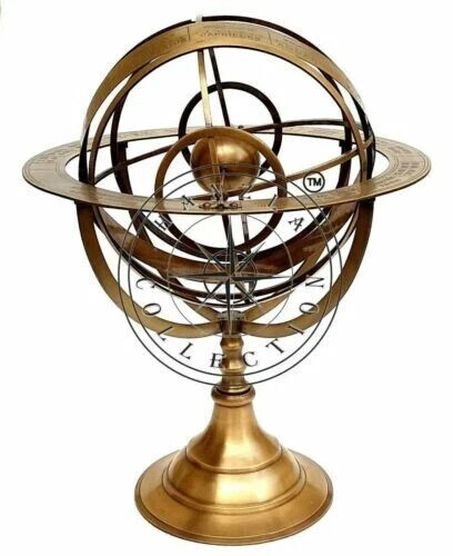 Sfera armillare ottone