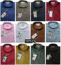 CAMICIA UOMO lino 100% M L XL