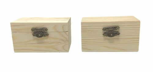 Set scatole legno decoupage - legno,