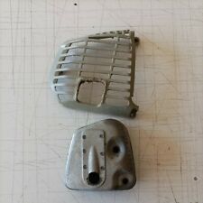 marmitta TERMINALE ORIGINALE PER MOTOSEGA SANDRIGARDEN MTD CS 36 ricambi usati