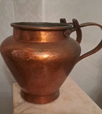 ANTICA ANFORA VERSATOIO BROCCA RAME MASSICCIO