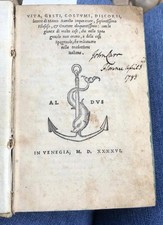 VITA, GESTI, COSTUMI, DISCORSI, LETTERE DI MARCO AURELIO IMPERATORE  ALDINA