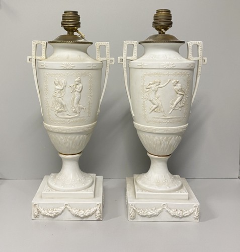 Coppia lampada tavolo - lampada, vaso
