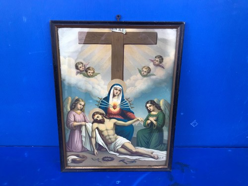 Antico cornice foto - in, legno