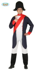 COSTUME NAPOLEONE BONAPARTE CARNEVALE VESTITO ADULTO GUIRCA PERSONAGGIO STORICO