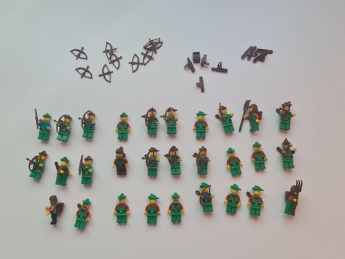 Lego minifigures forestmen - lego, minifigures 