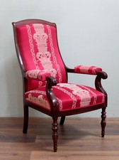 POLTRONA ANTICA RESTAURATA POLTRONCINA SALOTTO '800  ORIGINALE COMODA PRONTA