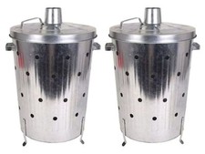 2x Verbrennungstonne 75l