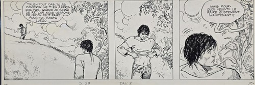 Milo manara striscia originale - manara,