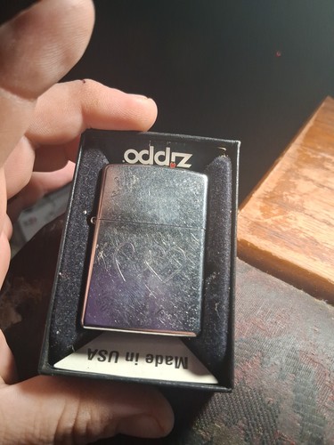 Zippo lighter used in - used,