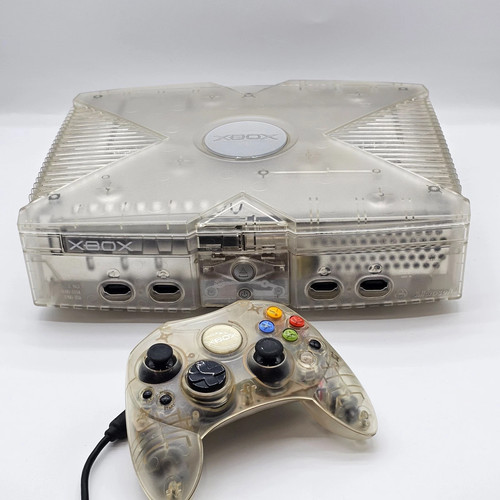 Microsoft xbox classic crystal - xbox,