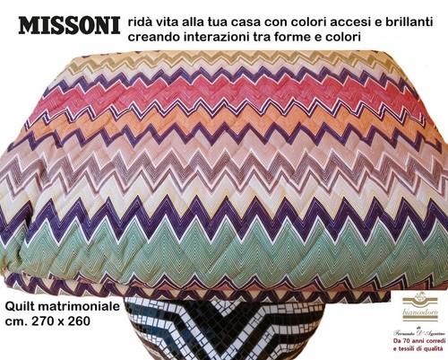 Missoni copriletto quilt - missoni,