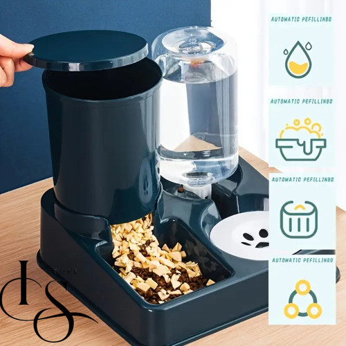 Distributore automatico cibo - , e