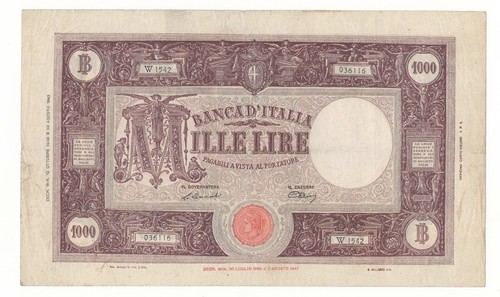 1000 lire grande - lire, (