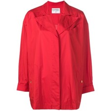 Chanel Giacca Donna Vintage  Col.  Rosso Taglia 46 IT