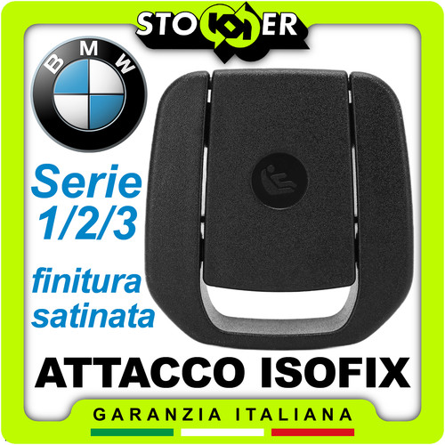 Attacco isofix nero coperchio - nero,