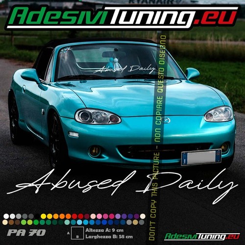 Adesivo abused daily - adesivo,