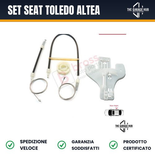 Set riparazione alzavetro - set,