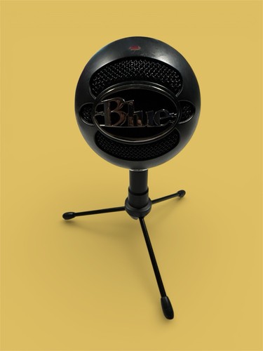 Blue snowball ice microphone - blue,