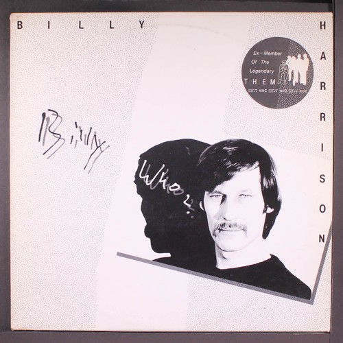 Billy harrison who - harrison:,