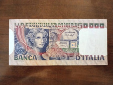 Lire cinquantamila volto di - lire, "volto