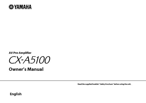 Yamaha a5100 ricevitore - yamaha,