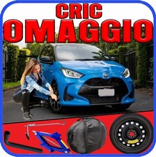 Ruotino Di Scorta 5Fori Da 15 Toyota Yaris Con Kit Cric Crick + Chiave Sacca ps