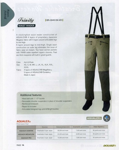 Wader aquaz modello trinity - wader,