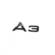 Originale Audi A3 scritta nera