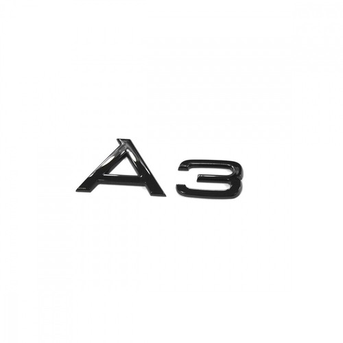 Originale audi scritta nera - originale,