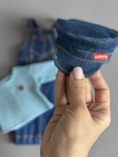 Set Bambole Abito Lungo Jeans