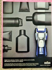 RASOIO MARRONE / EVAN WILLIAMS BOURBON VINTAGE 2000 PUBBLICITÀ, RARO RICERCATO EFFIMERO