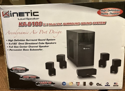 Kinetic 8100 speaker system - kinetic,