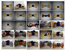 PAPILLON IN LEGNO INCISI E