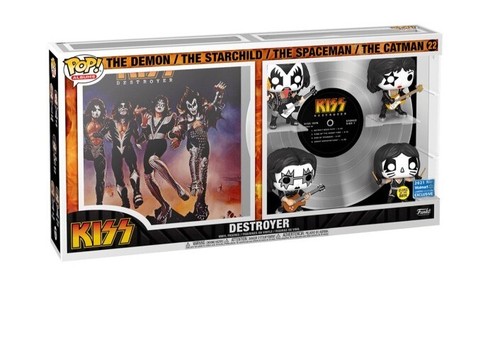 Funko pop album deluxe kiss - funko,
