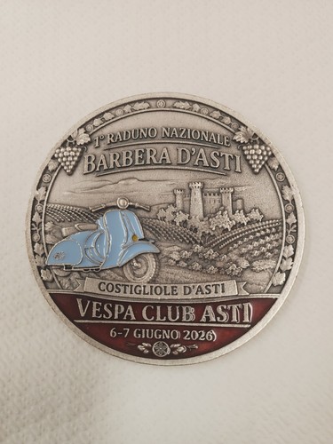 Placca vespa club asti - placca,