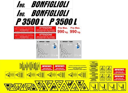Bonfiglioli p3500 - p3500, l