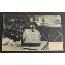Cartolina Macchiette Torinesi - Una Venditrice del "Balun"