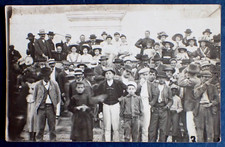 CPA PHOTO NIMES 1914 RUE AMIRAL COURBET